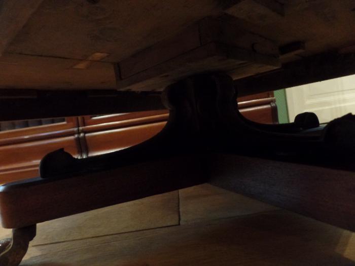 Antieke mahoniehouten boekenmolen 3