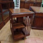 Antieke mahoniehouten boekenmolen 2