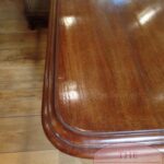 Antieke mahoniehouten coulissen tafel, max 14 personen 3