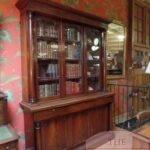 Antieke mahoniehouten Engelse boekenkast 1