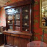 Antieke mahoniehouten Engelse boekenkast 2