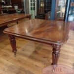 Antieke mahoniehouten Engelse uitschuif tafel 1