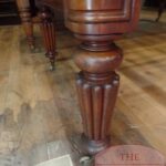 Antieke mahoniehouten Engelse uitschuif tafel 2