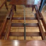 Antieke mahoniehouten Engelse uitschuif tafel 3