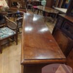 Antieke mahoniehouten open boekenkast 2