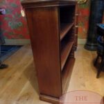 Antieke mahoniehouten open boekenkast 3