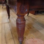 Antieke mahoniehouten wind out coulissentafel 2