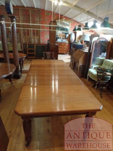 Antieke mahoniehouten wind out coulissentafel 5