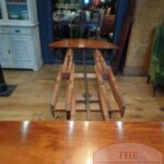 Antieke mahoniehouten wind out coulissentafel voor max 12 personen 2