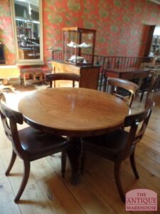 VERKOCHT SOLD antieke ronde tafel,