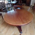 Antieke ronde tafel 2