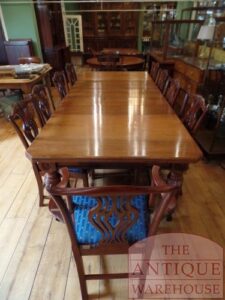 VERKOCHT SOLD antieke set mahoniehouten stoelen tien stuks circa 1900 - 1920