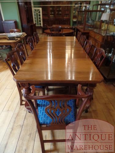 VERKOCHT SOLD antieke set mahoniehouten stoelen tien stuks circa 1900 - 1920