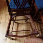 antieke set mahoniehouten stoelen tien stuks circa 1900 – 1920 5