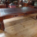 Antieke vergadertafel circa 1850, Simkin, Colchester 1