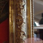 Antieke vergulde Louis Philippe spiegel 4