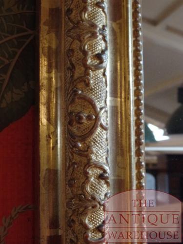 Antieke vergulde Louis Philippe spiegel 4