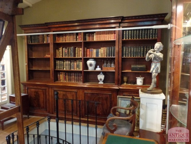 VERKOCHT, SOLD antique Georgian library boocase from liverpool