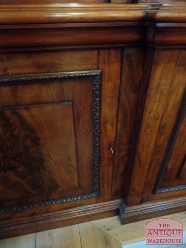 Antieke Georgian bibliotheek-boekenkast uit Liverpool 3