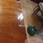 Antieke mahonie military ladekast 5