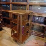 Eiken antieke boekenmolen 1