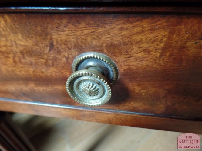 Mahonie antiek Engels schrijftafeltje 3