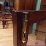 Mahoniehouten lage boekenkast 3