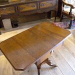 Antiek eiken side table 2