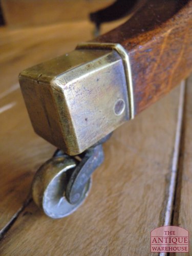 Antiek eiken side table 4