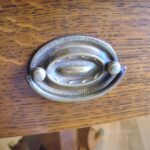 Antiek eiken side table 5