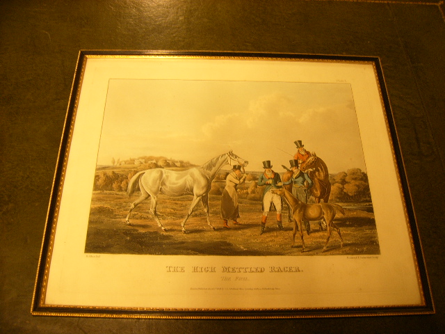 vier paarden prenten, VERKOCHT