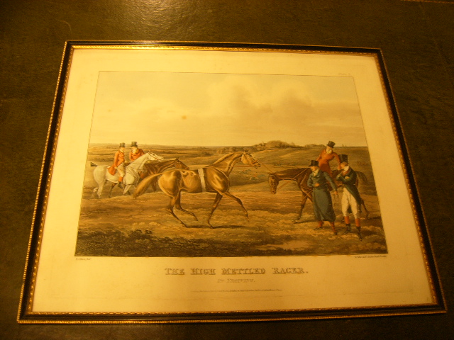 Vier paarden prenten 2