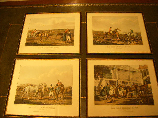 Vier paarden prenten 3