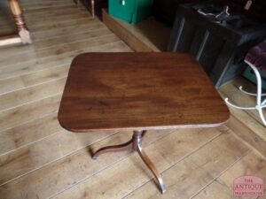 vierkante Engelse tilt top tafel, VERKOCHT