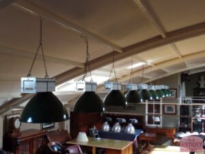 vinatge fabrieks lamp,